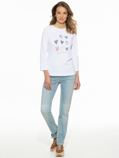 Baumwollshirt Lovestory Multicolor