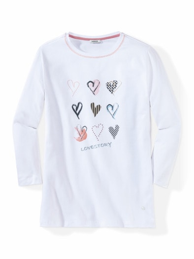 Baumwollshirt Lovestory Multicolor