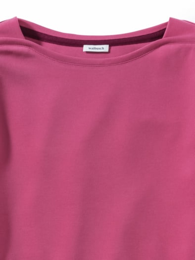 Pique-Shirt Edelmodal Soft Fuchsia