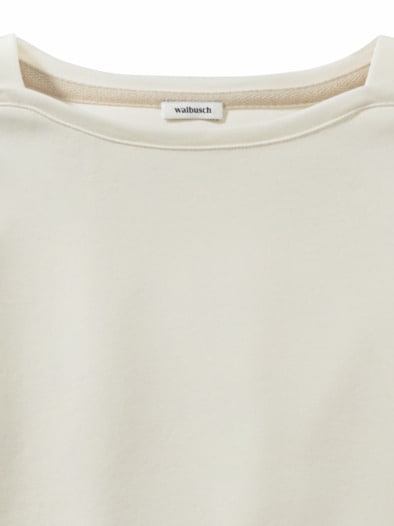 Pique-Shirt Edelmodal Offwhite