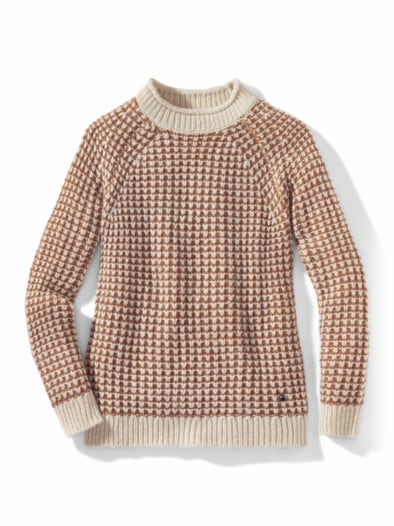 Leicht&Weich Pullover Creme/Toffee