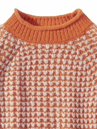 Leicht&Weich Pullover Terracotta/Sand