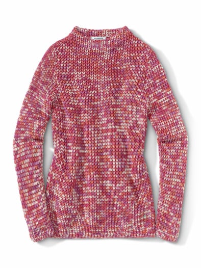 Leichtgewicht-Pullover Multicolor Himbeersorbet