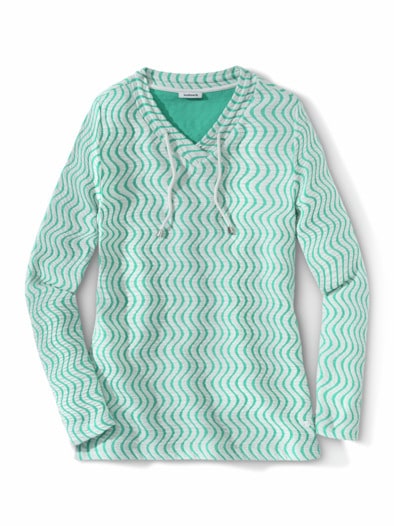 Sweatshirt perfekte Welle Dunkelaqua