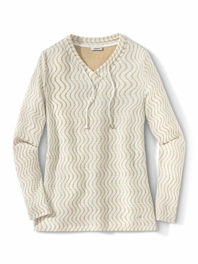 Sweatshirt perfekte Welle Safaribeige