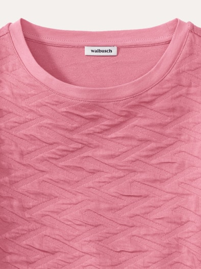 Jacquard-Sweaty 3D Rosenholz