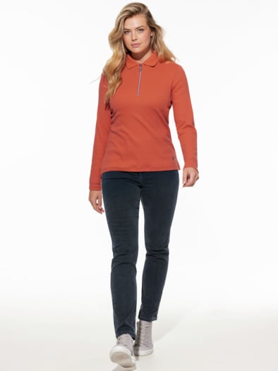 Rippenpolo Zip&Go Terracotta
