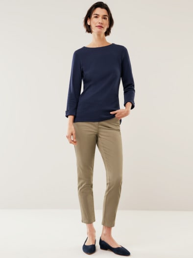 Baumwollshirt Softrib Marine