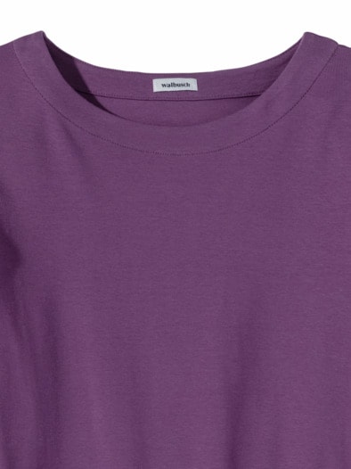 Baumwollshirt Softrib Traube