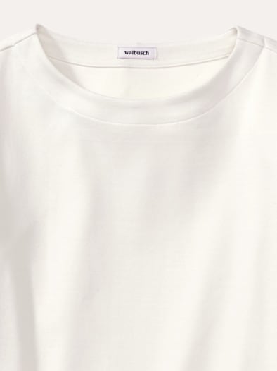 Baumwollshirt Softrib Offwhite