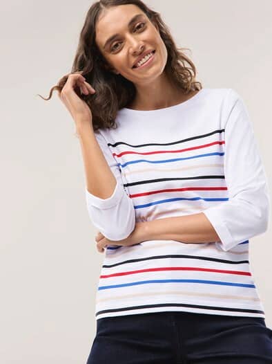 Ringelshirt-Softcotton Multicolor