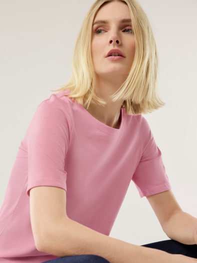 Extraglatt Shirt Nelke