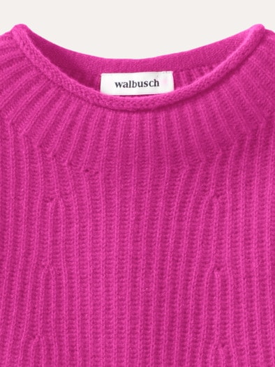 Cashmere Pullover 100 Prozent Fuchsia