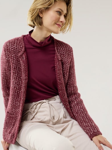 Cosy Strickjacke Bellino Chianti