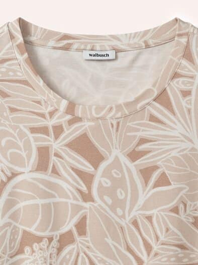 Blousonshirt Tropenwald Sand