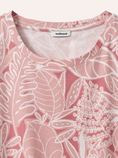 Blousonshirt Tropenwald Rosenholz