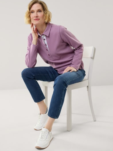 Edeljersey Polo Mauve