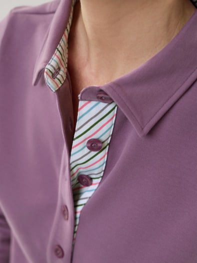 Edeljersey Polo Mauve