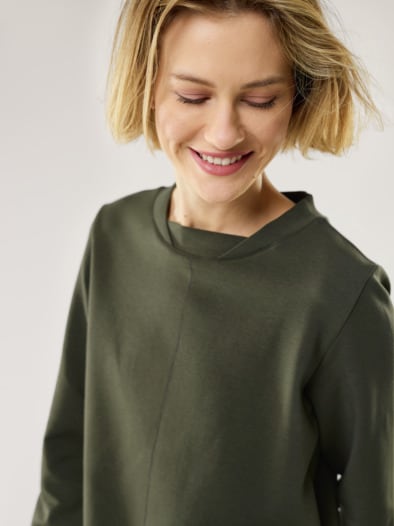 Edelbasic Sweatshirt Oliv