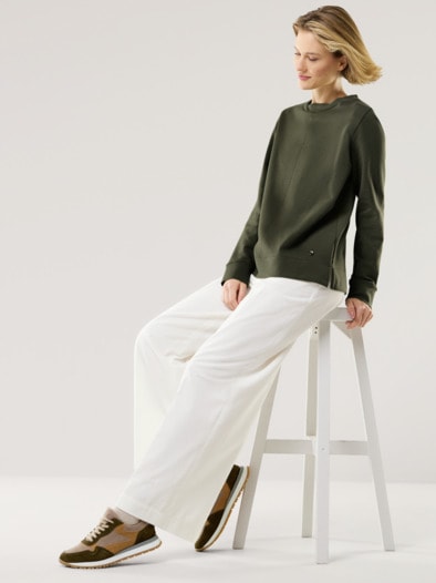 Edelbasic Sweatshirt Oliv