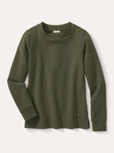 Edelbasic Sweatshirt Oliv