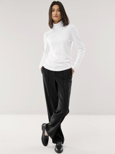 Viskose Rolli Hautschmeichler Offwhite