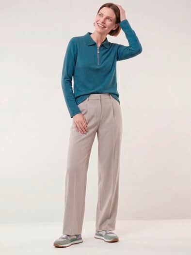 Rippenpolo Zip&Go Dunkelpetrol
