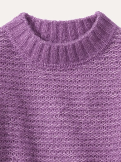 KERO Alpaka-Pullover Cyclam