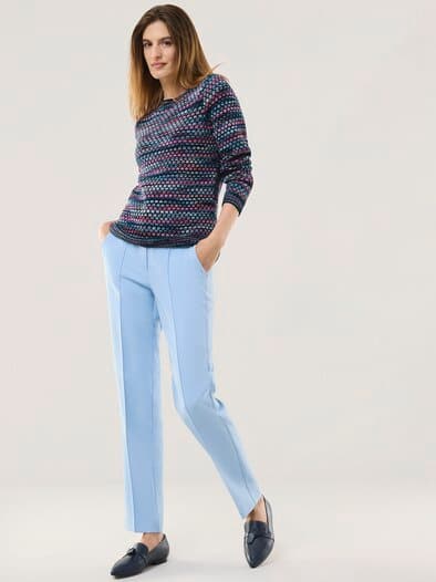 KERO-Pullover Farbenspiel Nachtblau