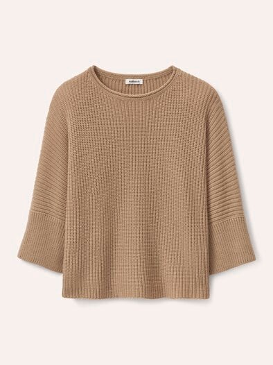 Pullover mit Kimonoärmel Praline