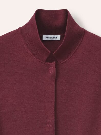 Milano Strickjacke Merlot