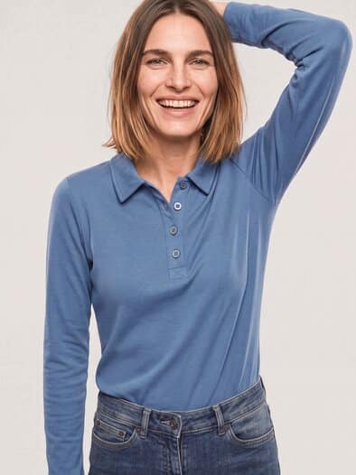 Thermo Winterpolo Smokey Blue