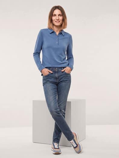 Thermo Winterpolo Smokey Blue