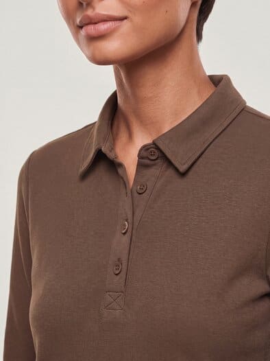 Thermo Winterpolo Kastanie