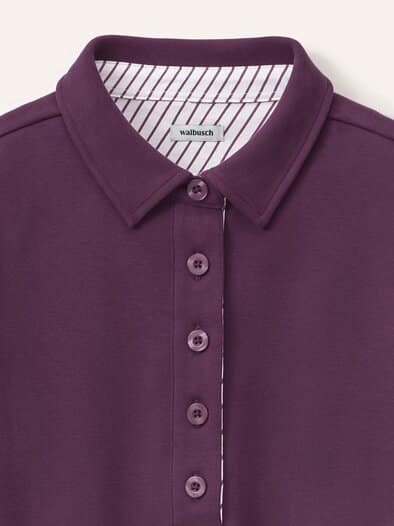 Poloshirt aus Baumwolle Cassis