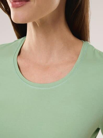 Viskose-Shirt Salbei