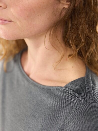 Wärmendes Shirt Schwarz