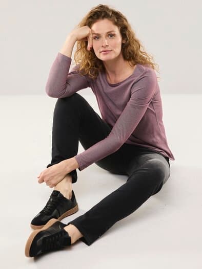 Wärmendes Shirt Merlot