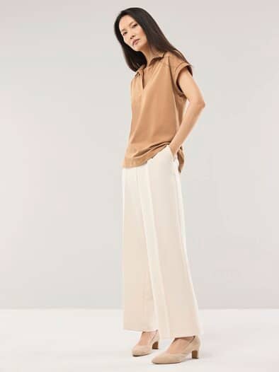 Poloshirt Edelmodal Praline