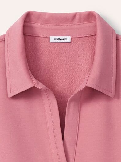Poloshirt Edelmodal Rosenholz