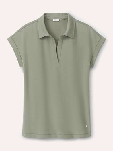 Poloshirt Edelmodal Khaki