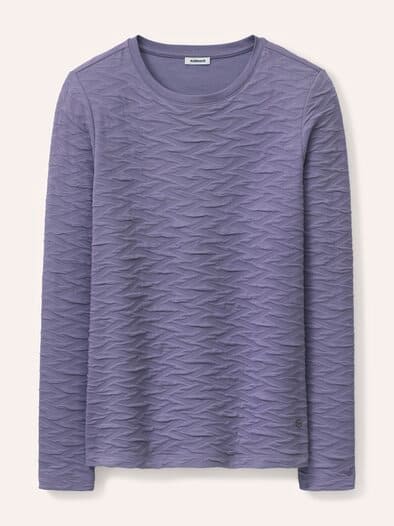 Jacquard-Sweaty 3D Soft Mauve