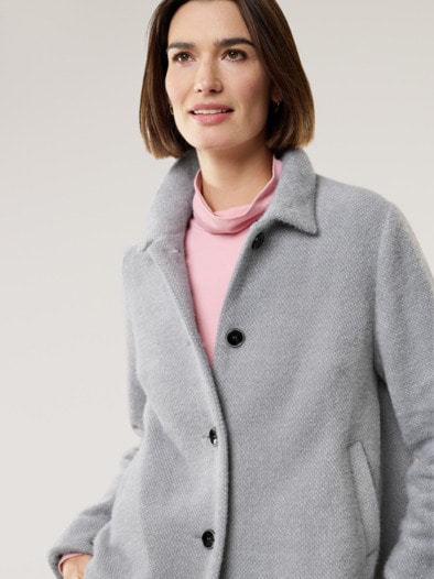 Kuscheljacke Grau