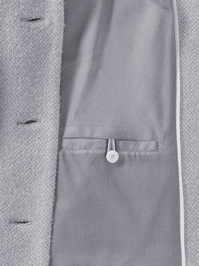 Kuscheljacke Grau