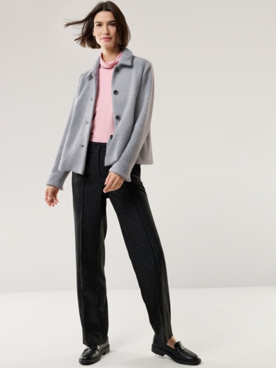 Kuscheljacke Grau