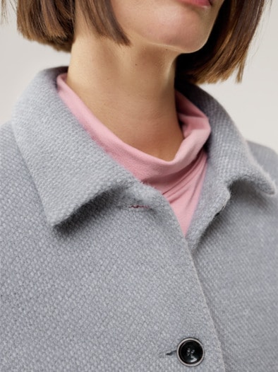 Kuscheljacke Grau