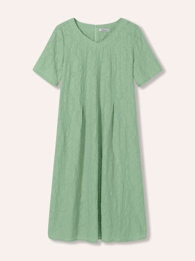 Jacquardkleid Salbei