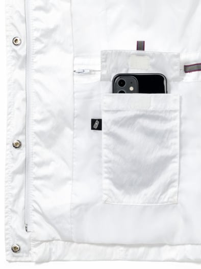 Leichtweste 7 Taschen Weiß