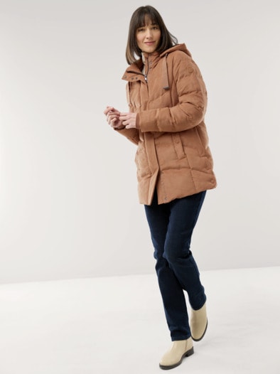 Ultraskin Steppjacke Toffee