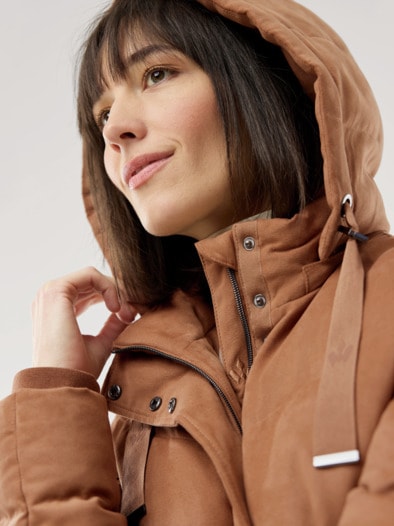 Ultraskin Steppjacke Toffee